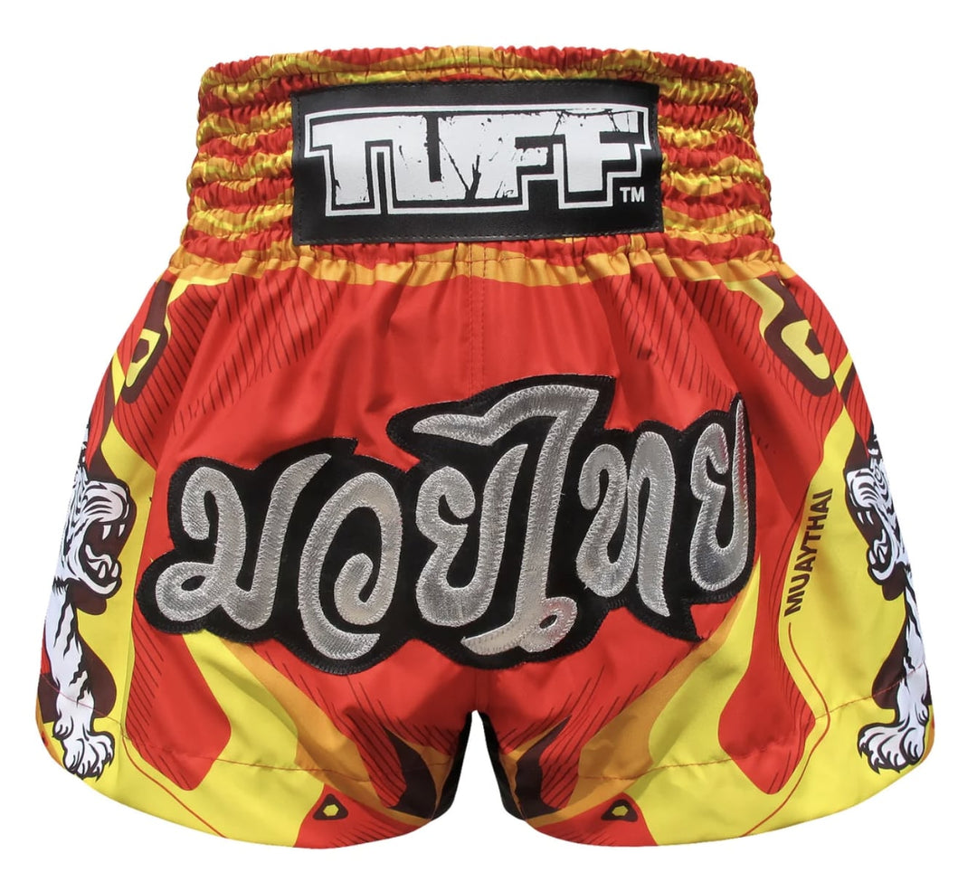 Shorts de Muay Thai Tuff Thunderbolt and Tiger