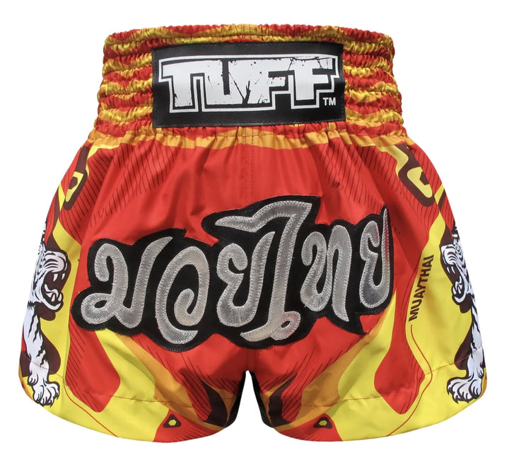 Shorts de Muay Thai Tuff Thunderbolt and Tiger