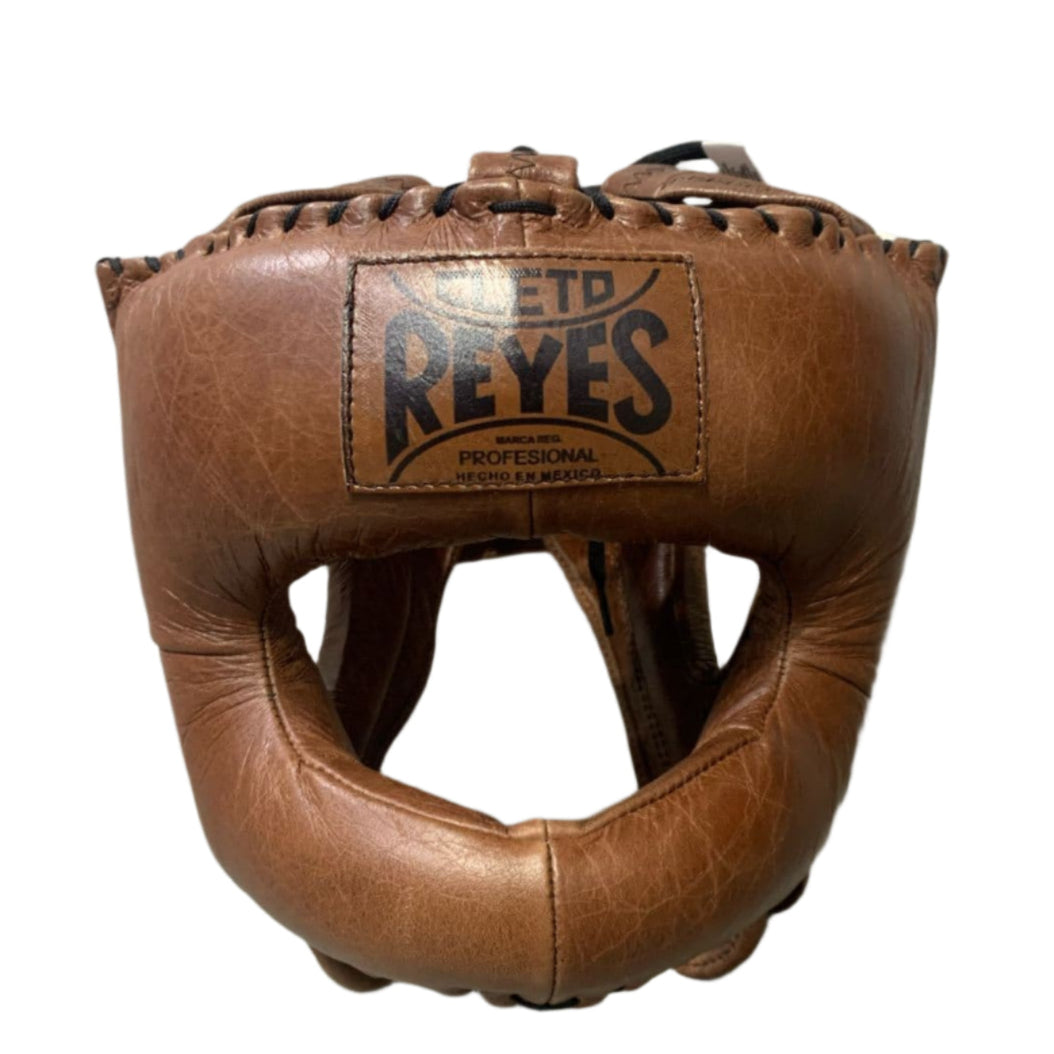 Cabezal Cleto Reyes con Barra V Vintage - 100% Cuero Genuino
