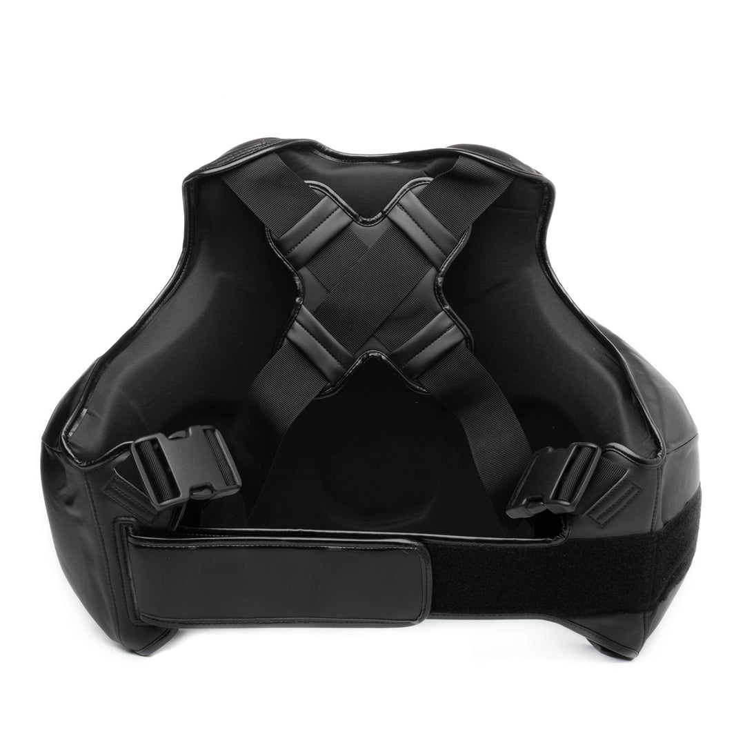 Chaleco de entrenador Makoto M1 Negro Mate - 100%  Poliuretano Premium