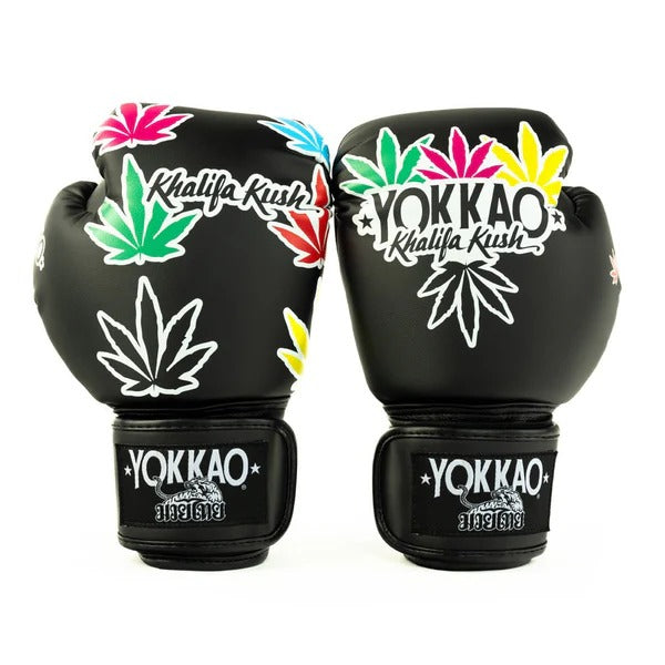 Guantes de Boxeo Yokkao Khalifa Kush - 100% Microfibra