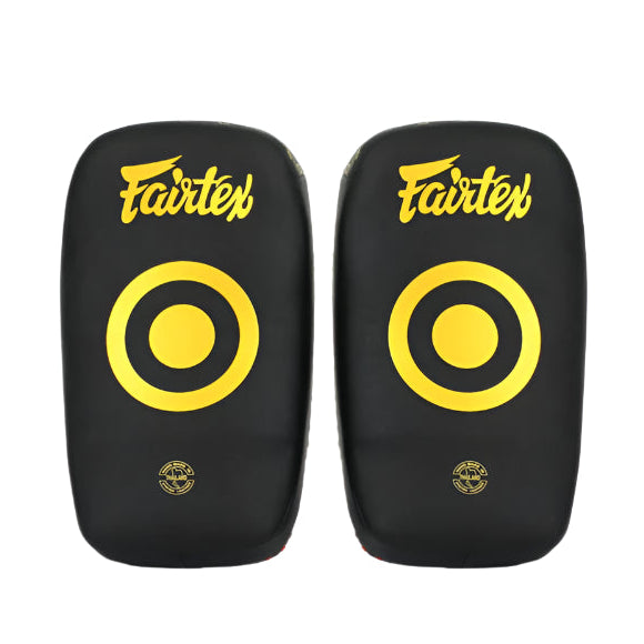 Kicking Pads de Muay Thai Fairtex KPLC6 Negro - 100% Microfibra