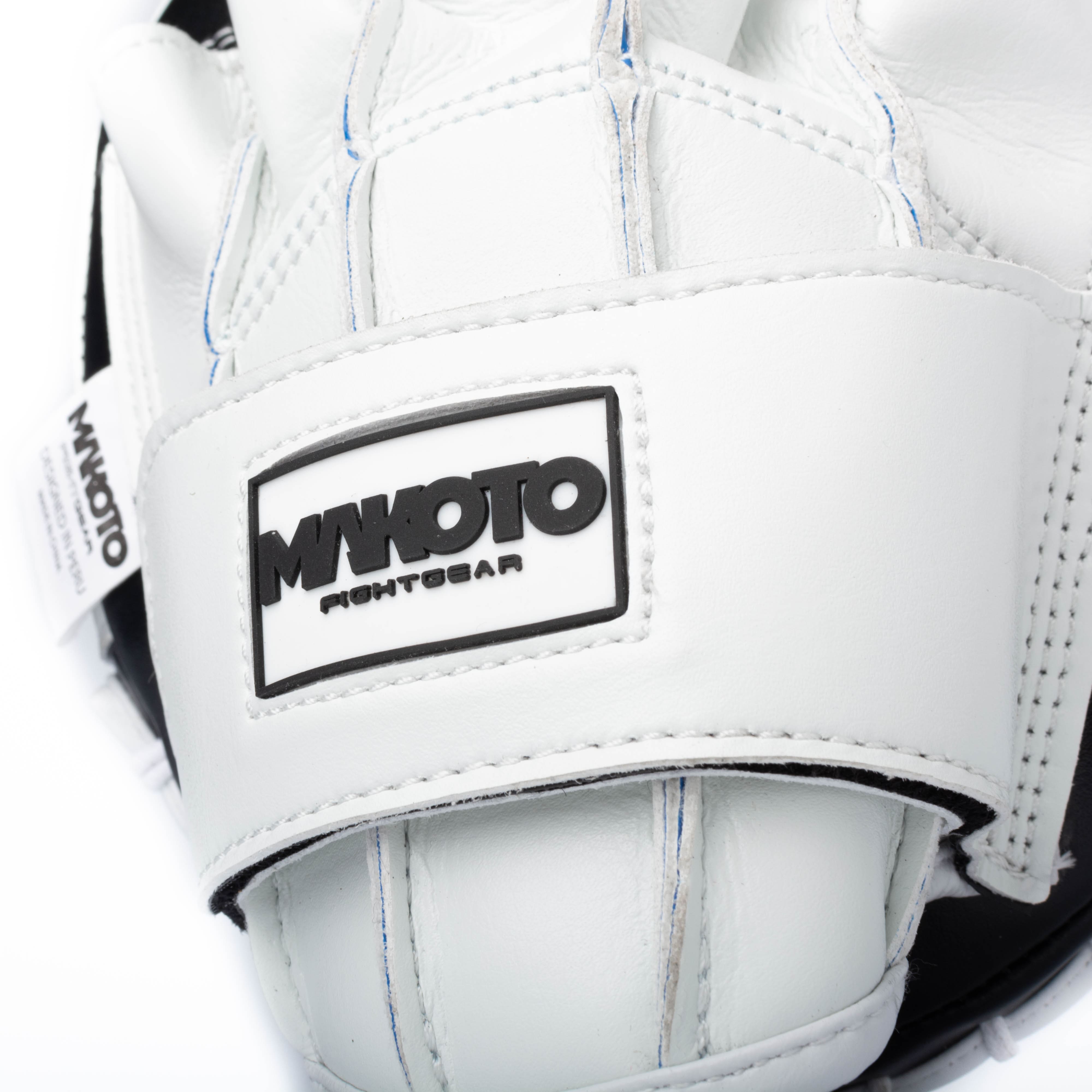 Guanteletas mini para Boxeo Makoto Blanco - 100% Microfibra Premium