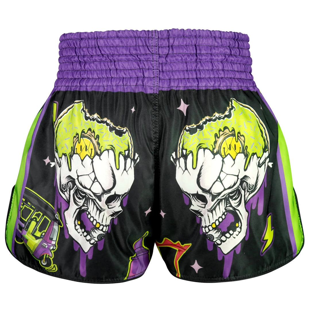 Shorts de Muay Thai Tuff High Cut Retro "The TKO Night"