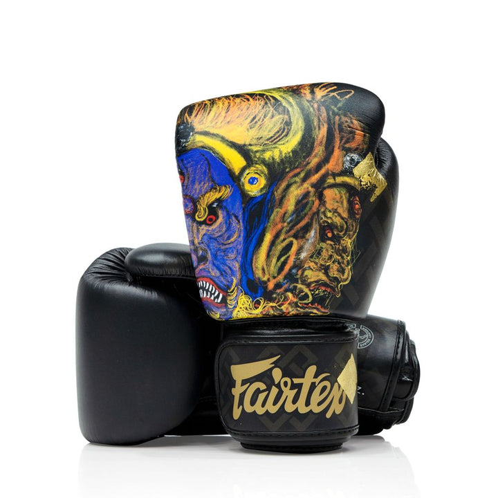 Guantes de boxeo Fairtex BGVPremium Yamantaka - 100%  Microfibra