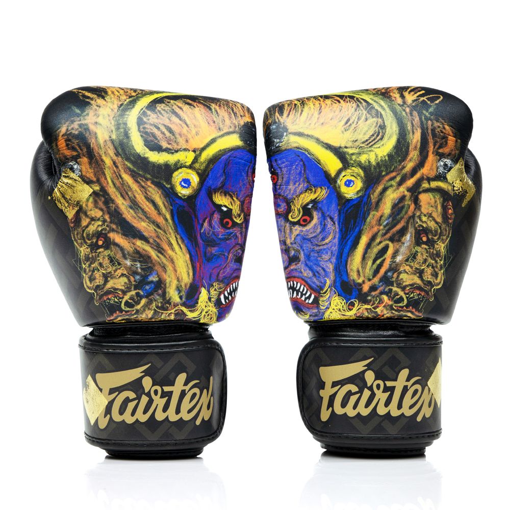 Guantes de boxeo Fairtex BGVPremium Yamantaka - 100%  Microfibra