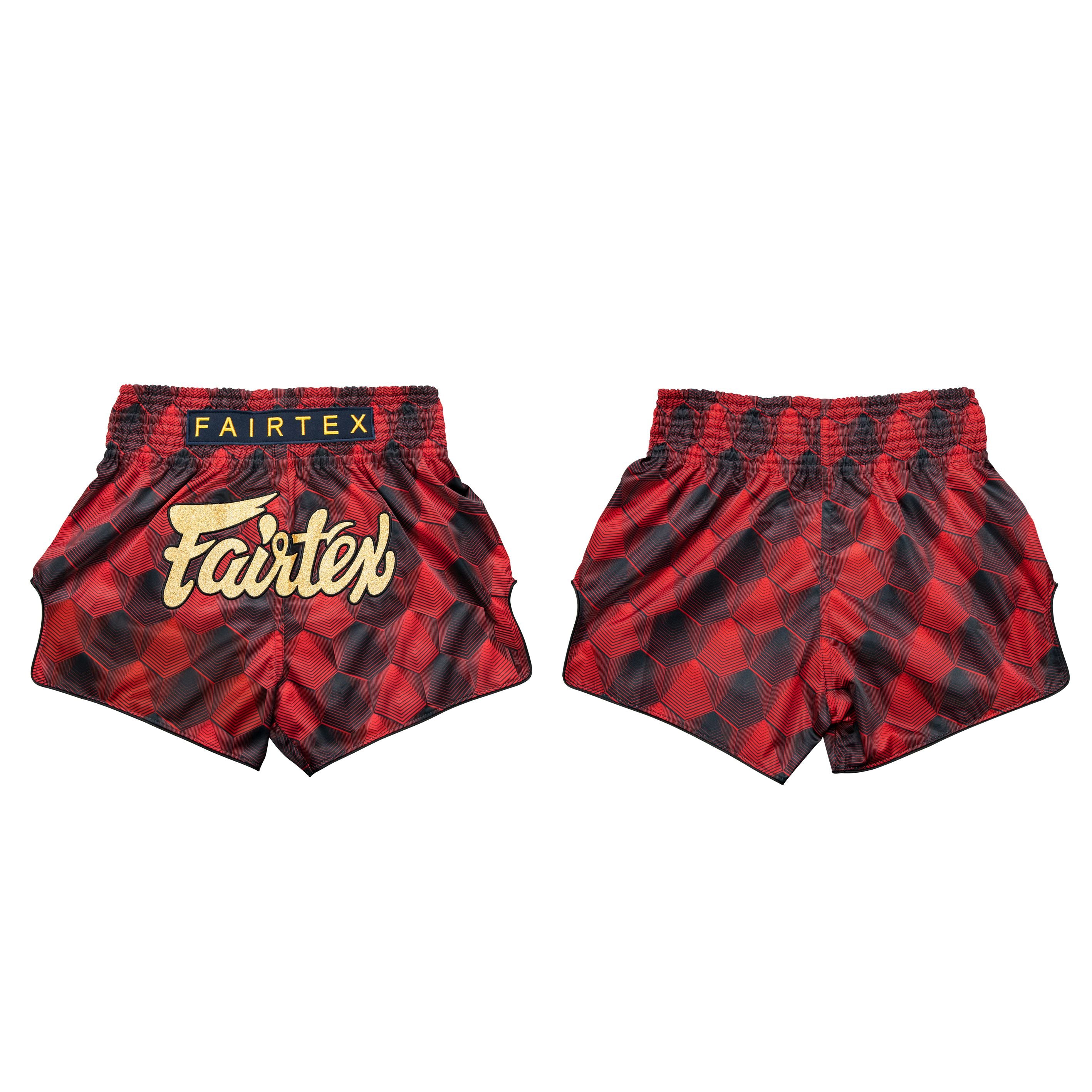 Shorts de Muay Thai Fairtex BS1919 Rojo - 100% Poliester