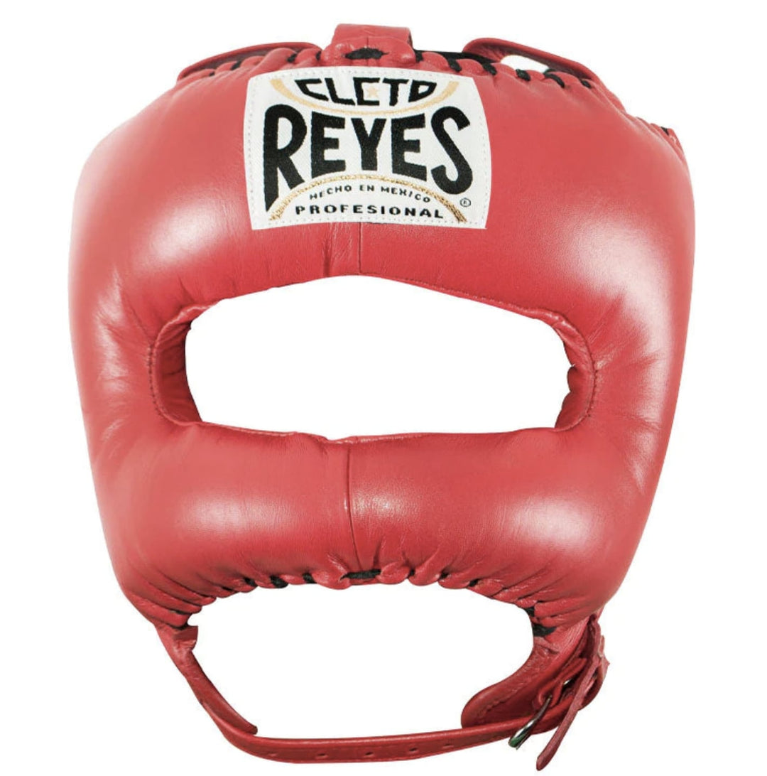 Cabezal Cleto Reyes con Barra V - 100% Cuero Genuino