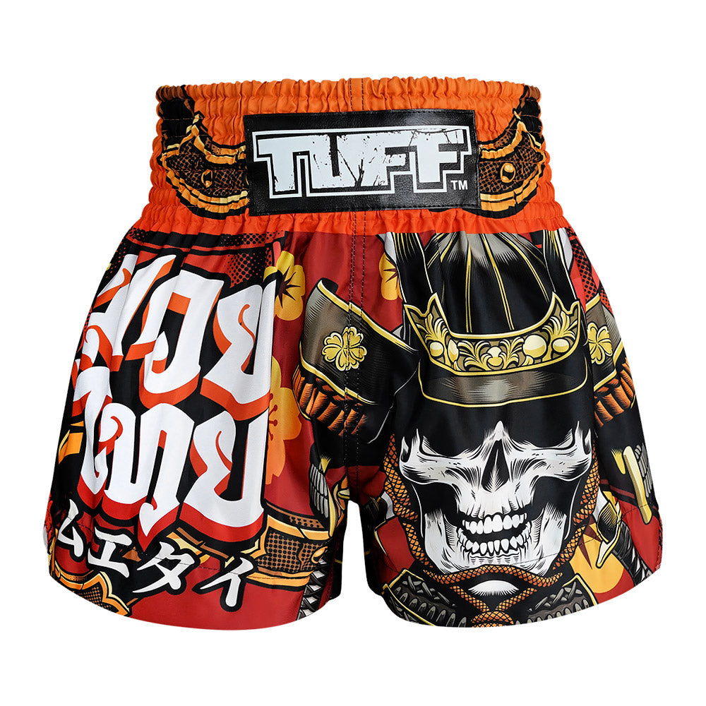 Shorts de Muay Thai Tuff Samurai Skull