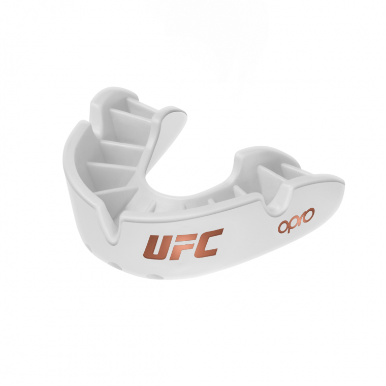 Protector Bucal OPRO UFC Bronze Blanco Adulto – MMA Store Peru