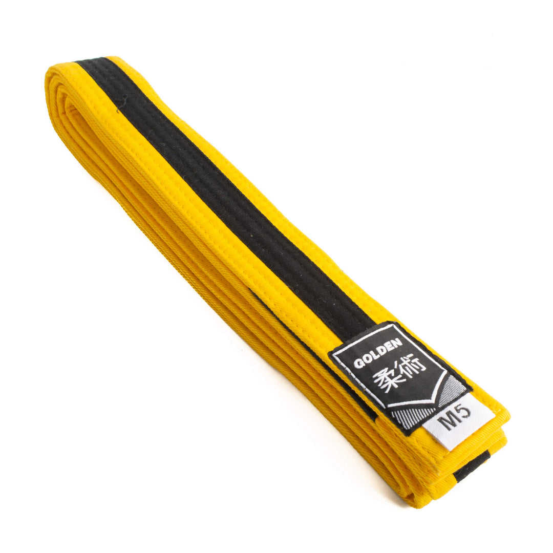 Cinturón de Jiujitsu Golden Kids - 100% Algodón