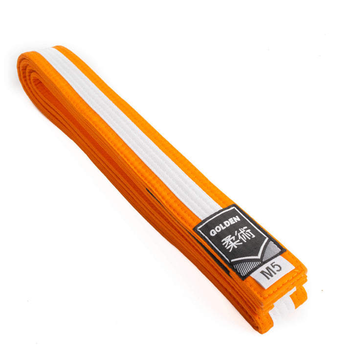 Cinturón de Jiujitsu Golden Kids - 100% Algodón