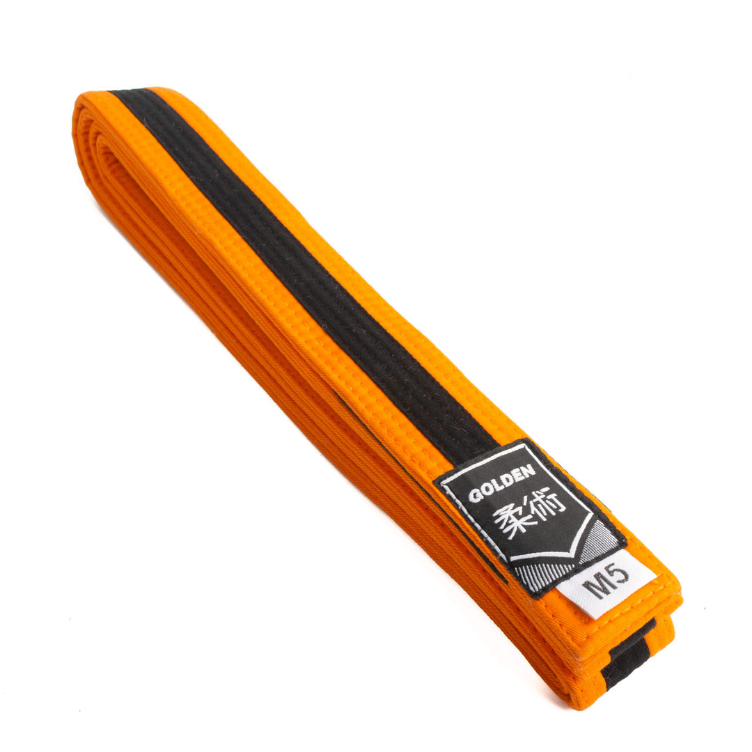 Cinturón de Jiujitsu Golden Kids - 100% Algodón