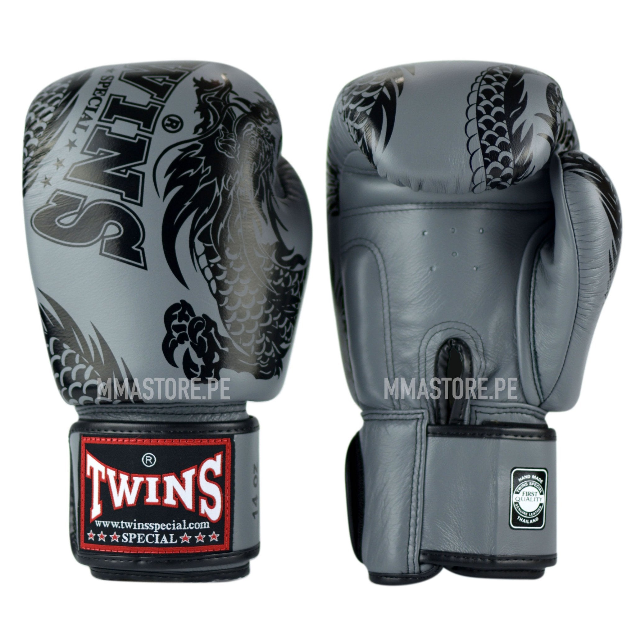 Guantes De Entrenamiento Muay Thai TWINS Boxeo Sanda Fighting Gloves