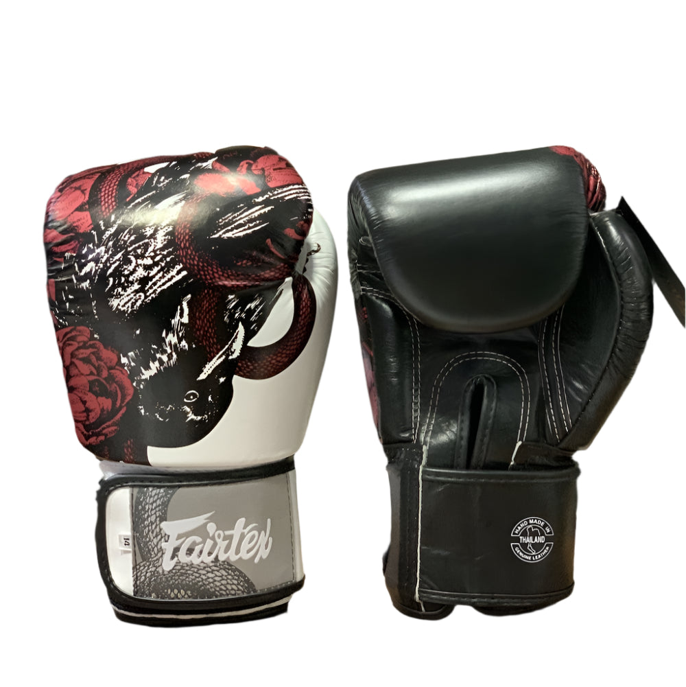 Guantes de boxeo Fairtex BGV24 Beauty of Survival - 100% Cuero