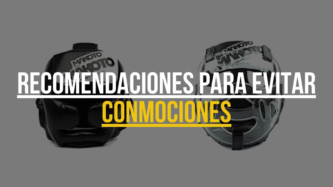 Recomendaciones para evitar conmociones