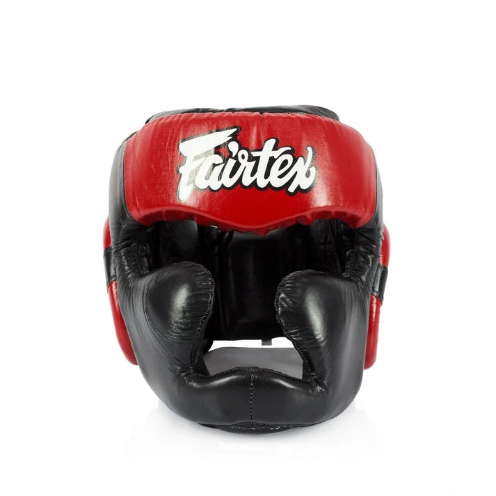 Cabezal de boxeo Fairtex HG13L Diagonal - 100% Cuero Genuino
