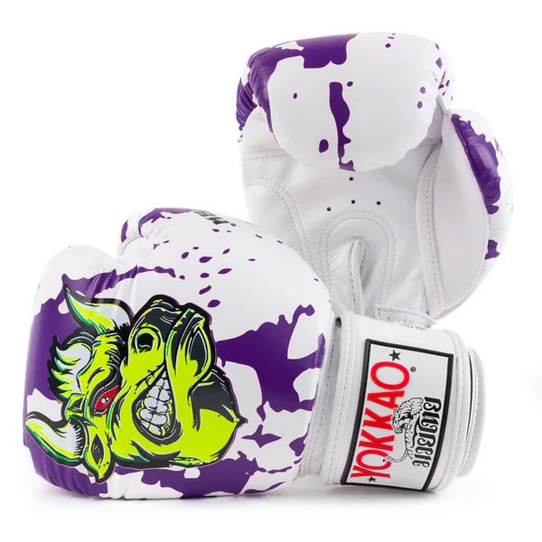 Guantes de Boxeo Yokkao Angry Bull - 100% Cuero