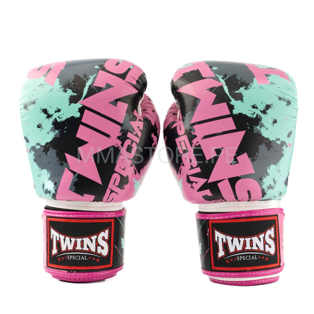 Guantes de Boxeo Twins Special Candy FBGVL3-61 - 100% Cuero