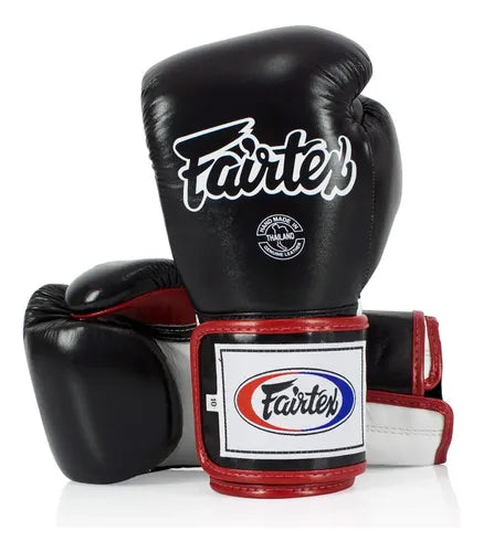 Guantes de Boxeo Fairtex BGV5 Super Sparring Negro -100% Cuero