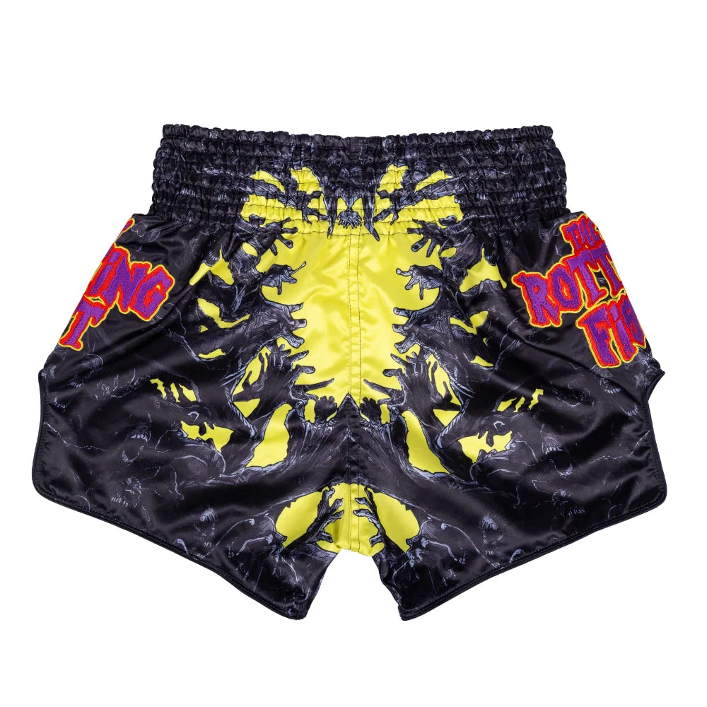 Shorts de Muay Thai Fairtex BS-Halloween04 Rotting Fist- 100% Poliester