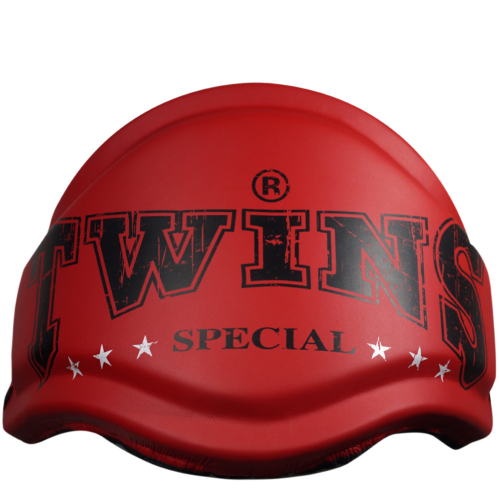 Cinturon Belly Pad de Boxeo Twins Special BEPL4 Rojo - 100% Cuero