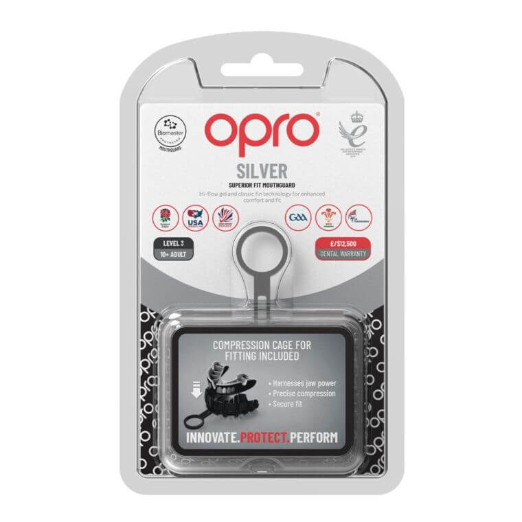 Protector Bucal OPRO Silver Grillz - Adulto
