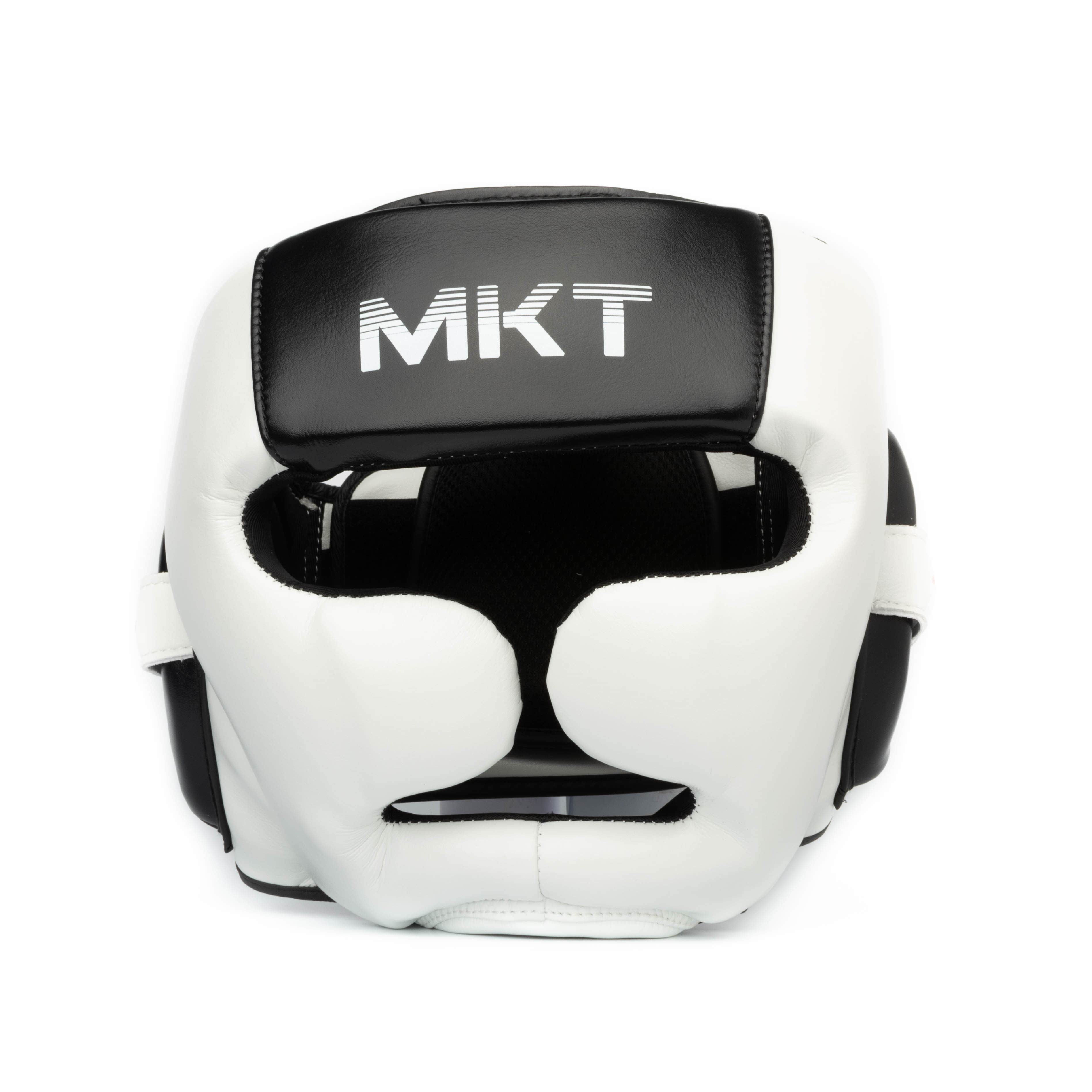 Cabezal de Boxeo Makoto Pro Blanco - 100% Microfibra Premium