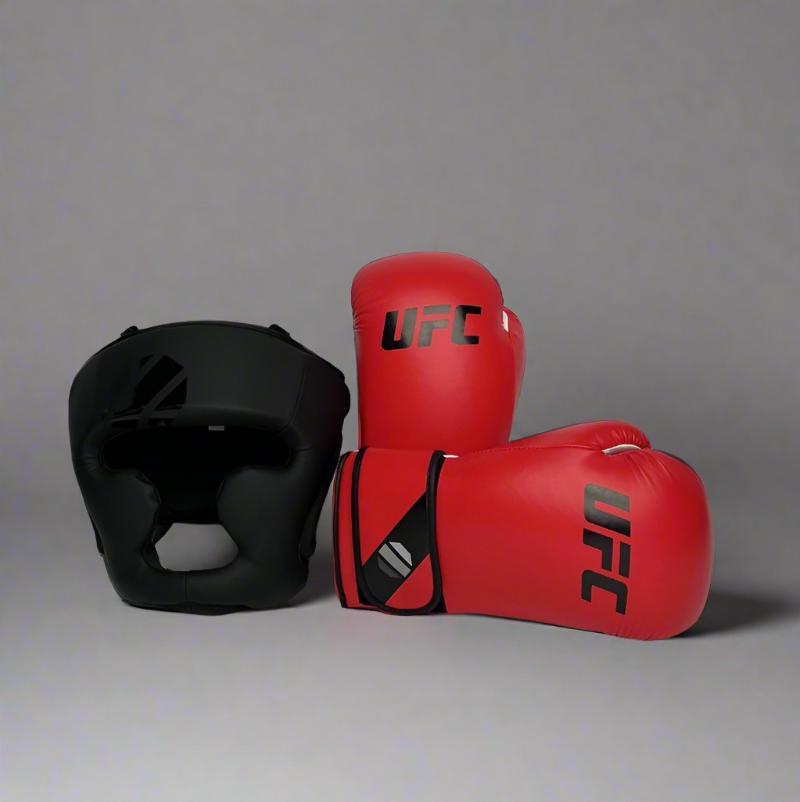 Combo UFC: Guantes + Cabezal - 100% Poliuretano