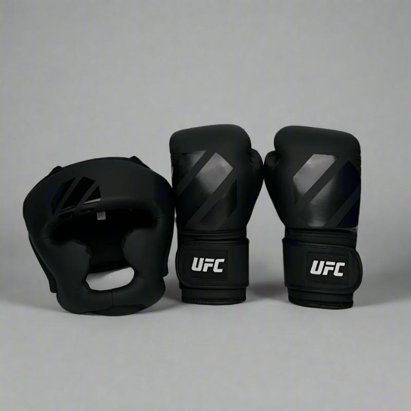 Combo UFC: Guantes + Cabezal - 100% Poliuretano