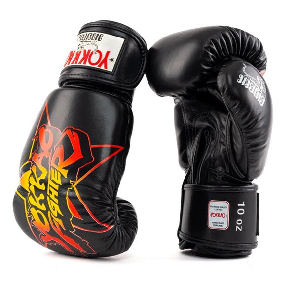 Guantes de Boxeo Yokkao Fighter KO  - 100% Cuero