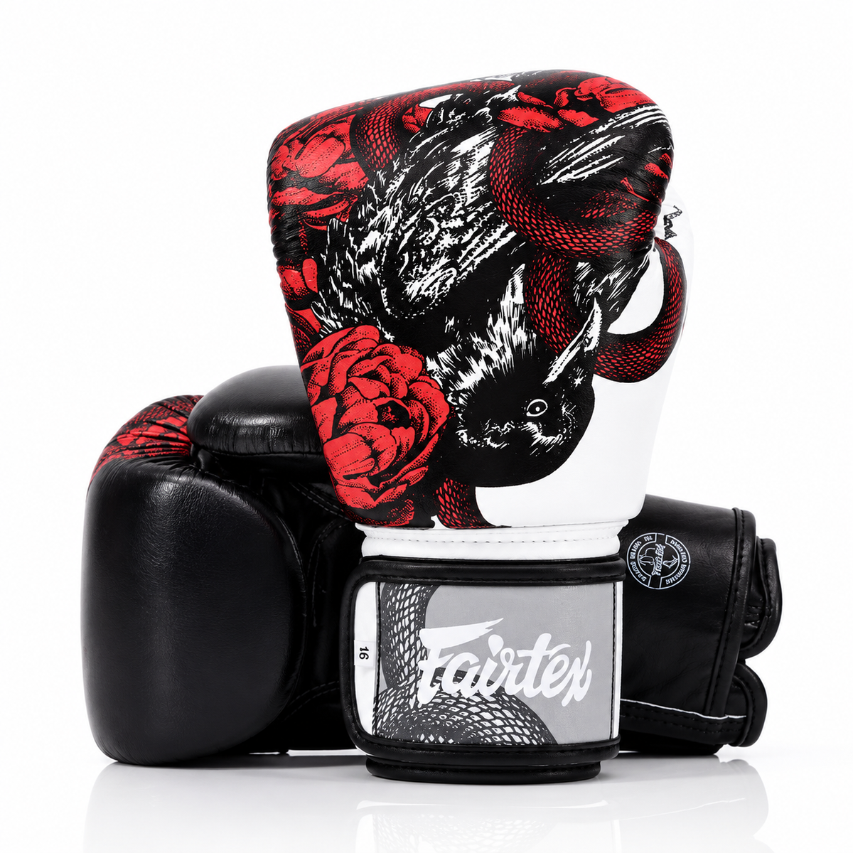 Guantes de boxeo Fairtex BGV24 Beauty of Survival - 100%  Cuero