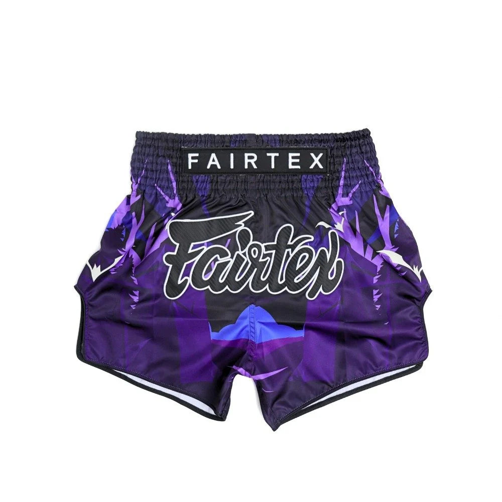 Shorts de Muay Thai Fairtex BS-Halloween01 Twilight - 100% Poliester