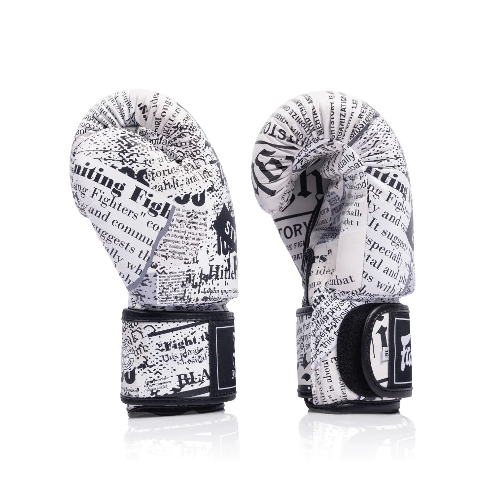 Guantes de boxeo Fairtex Fight Story - 100% Cuero Genuino
