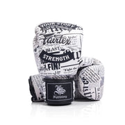 Guantes de boxeo Fairtex Fight Story - 100% Cuero Genuino