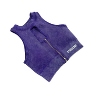 Top deportivo Inspire para mujer Pride Activewear - Morado