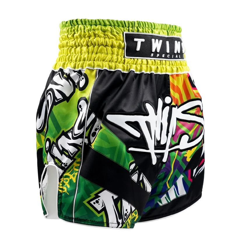 Shorts de Muay Thai Twins Special TBS-GRAFFITI