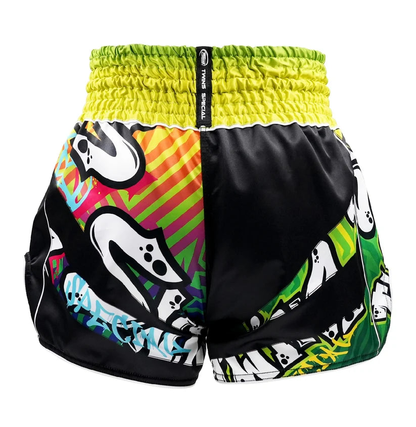 Shorts de Muay Thai Twins Special TBS-GRAFFITI