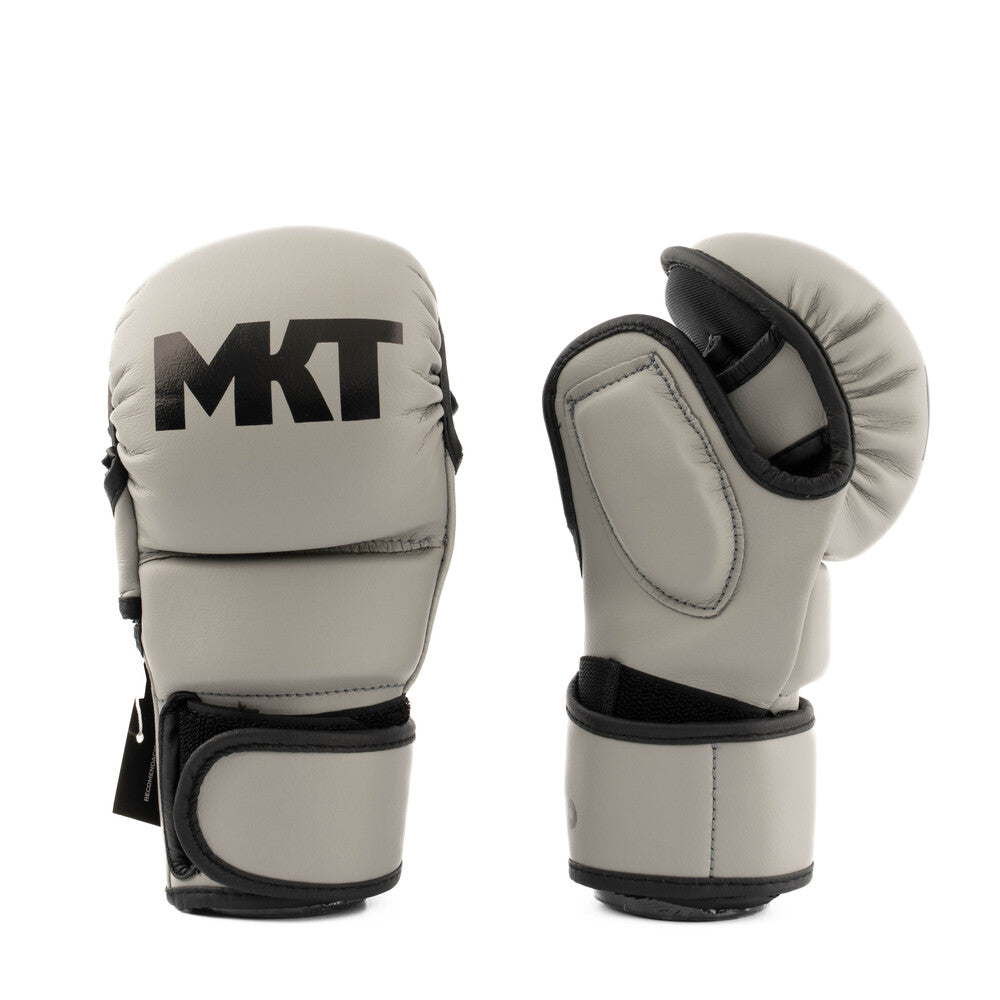 Guantes de MMA Sparring Makoto M2 Gris - 100% Microfibra