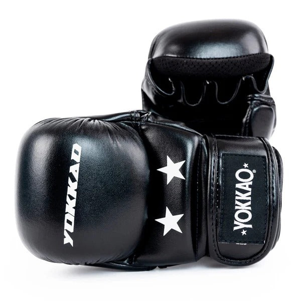 Guantes de MMA Sparring Yokkao Ground – 100% Microfibra Premium