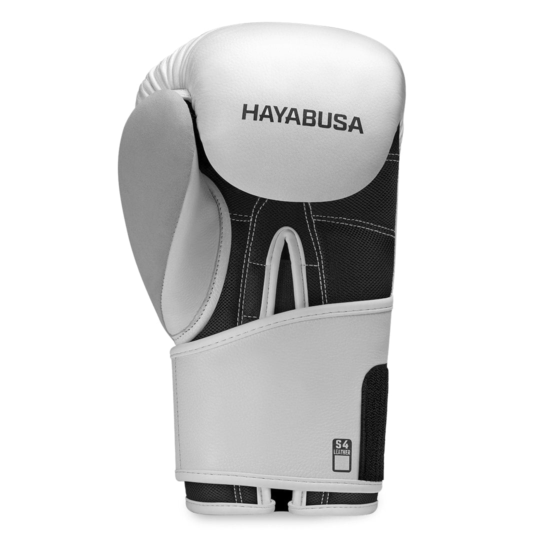 Guantes de boxeo Hayabusa S4 Cuero Blanco - 100% Cuero Genuino