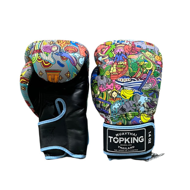 Guantes de Boxeo Top King Thailand Culture - 100% Cuero