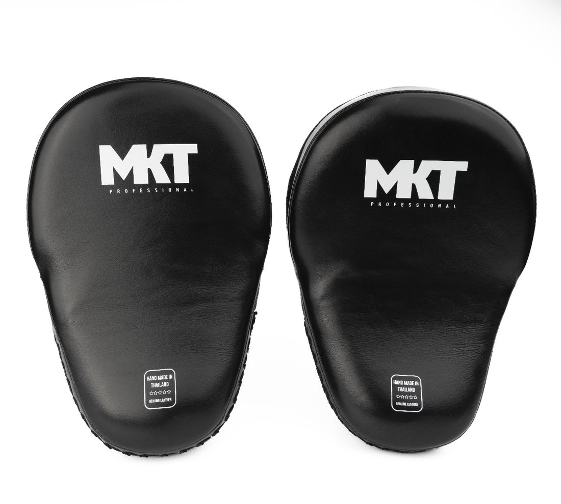 Guanteletas Makoto Angular Negro - 100% Cuero