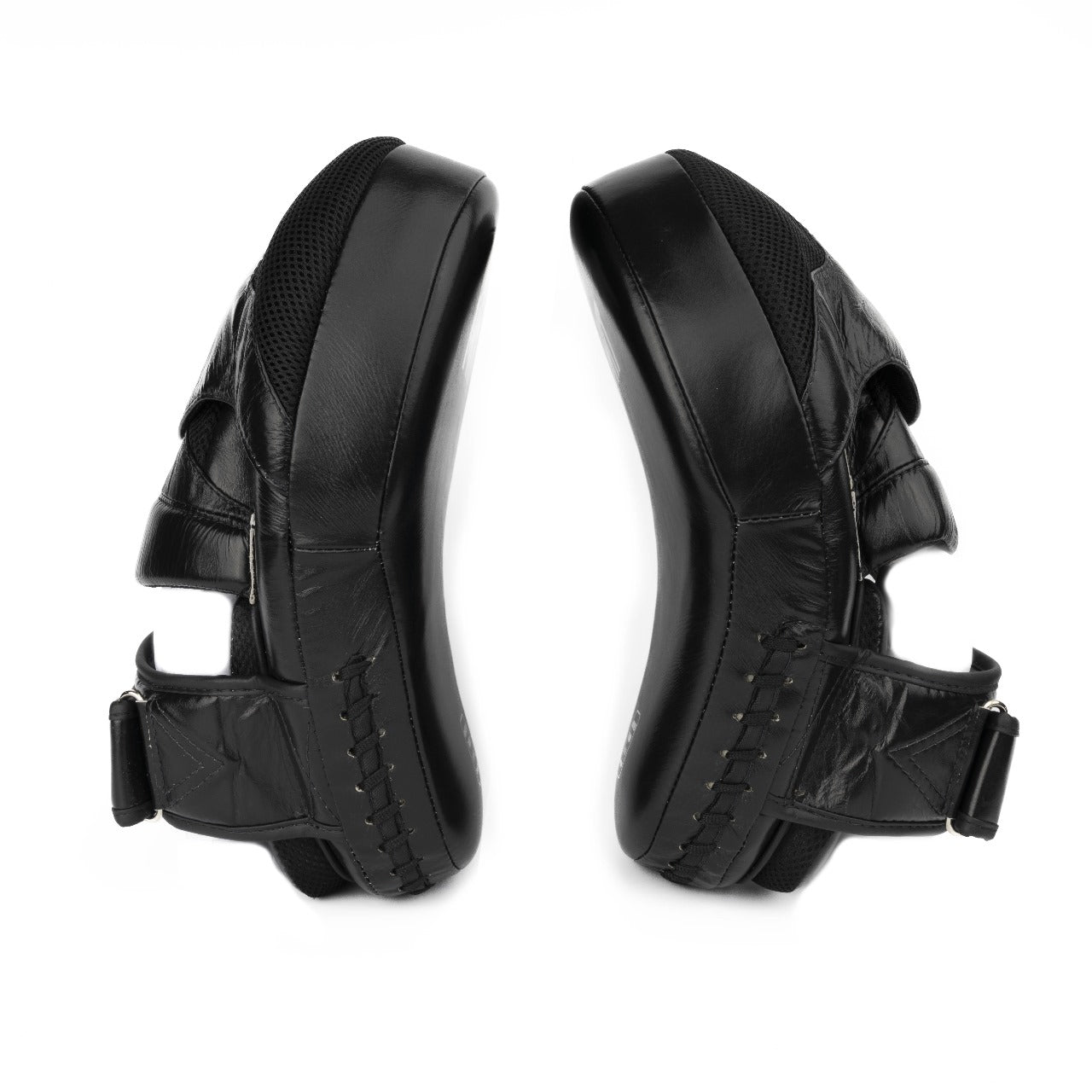 Guanteletas Makoto Angular Negro - 100% Cuero