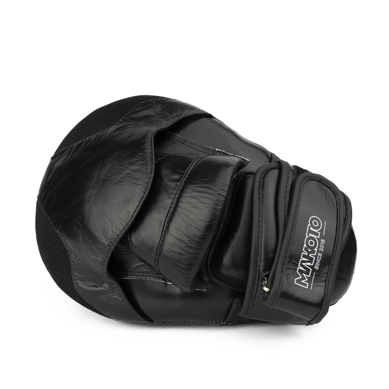 Guanteletas Makoto Angular Negro - 100% Cuero