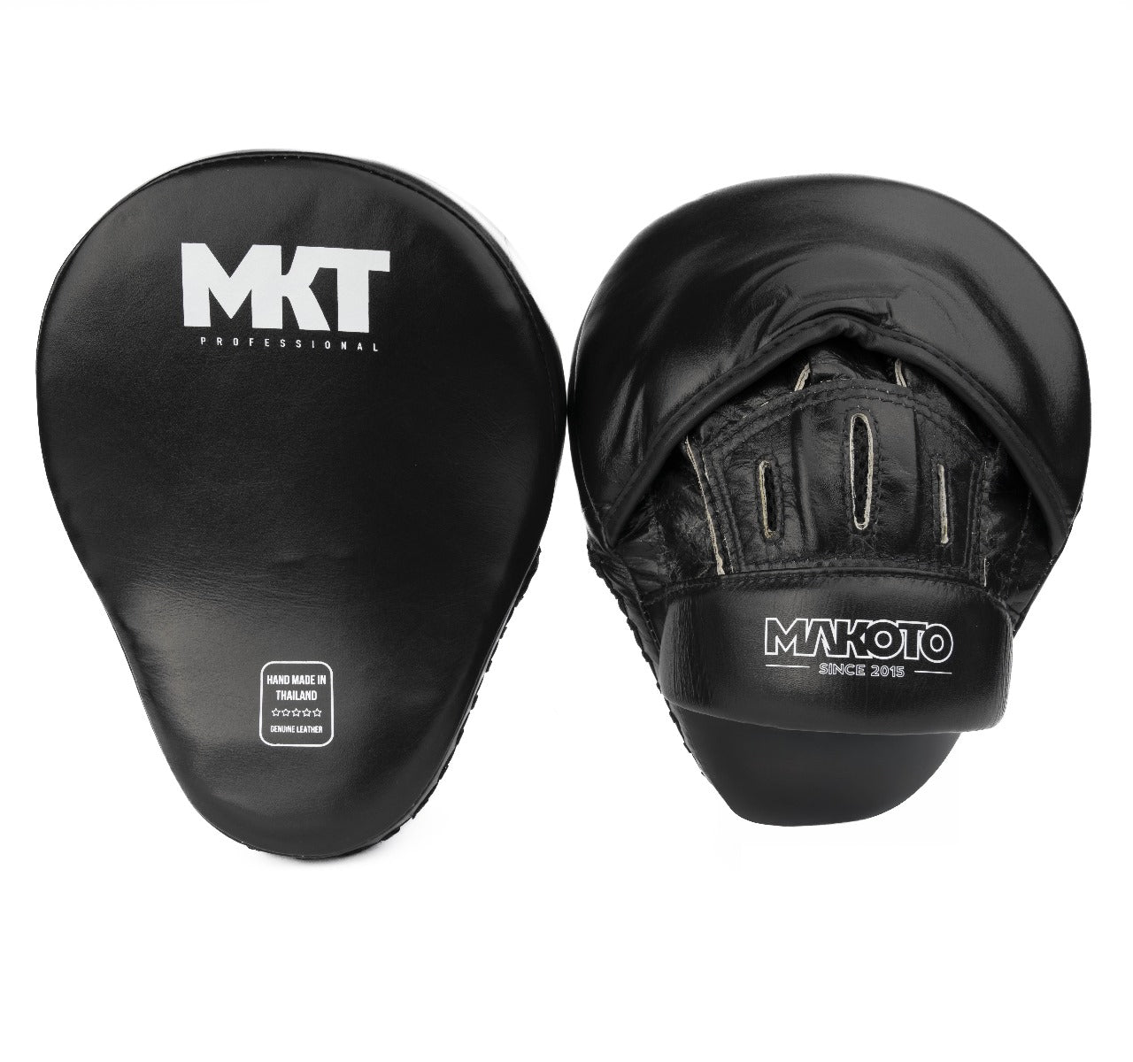 Guanteletas Makoto Classic Negro - 100% Cuero