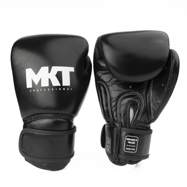 Guantes de Boxeo Makoto Elite Negro - 100% Cuero