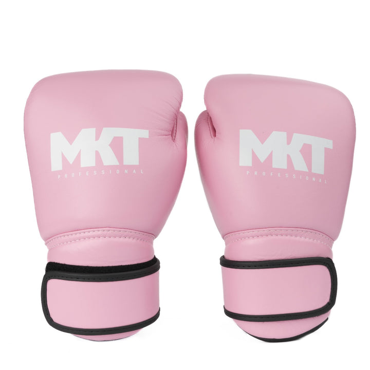 Guantes de Boxeo Makoto Elite Rosado - 100% Cuero