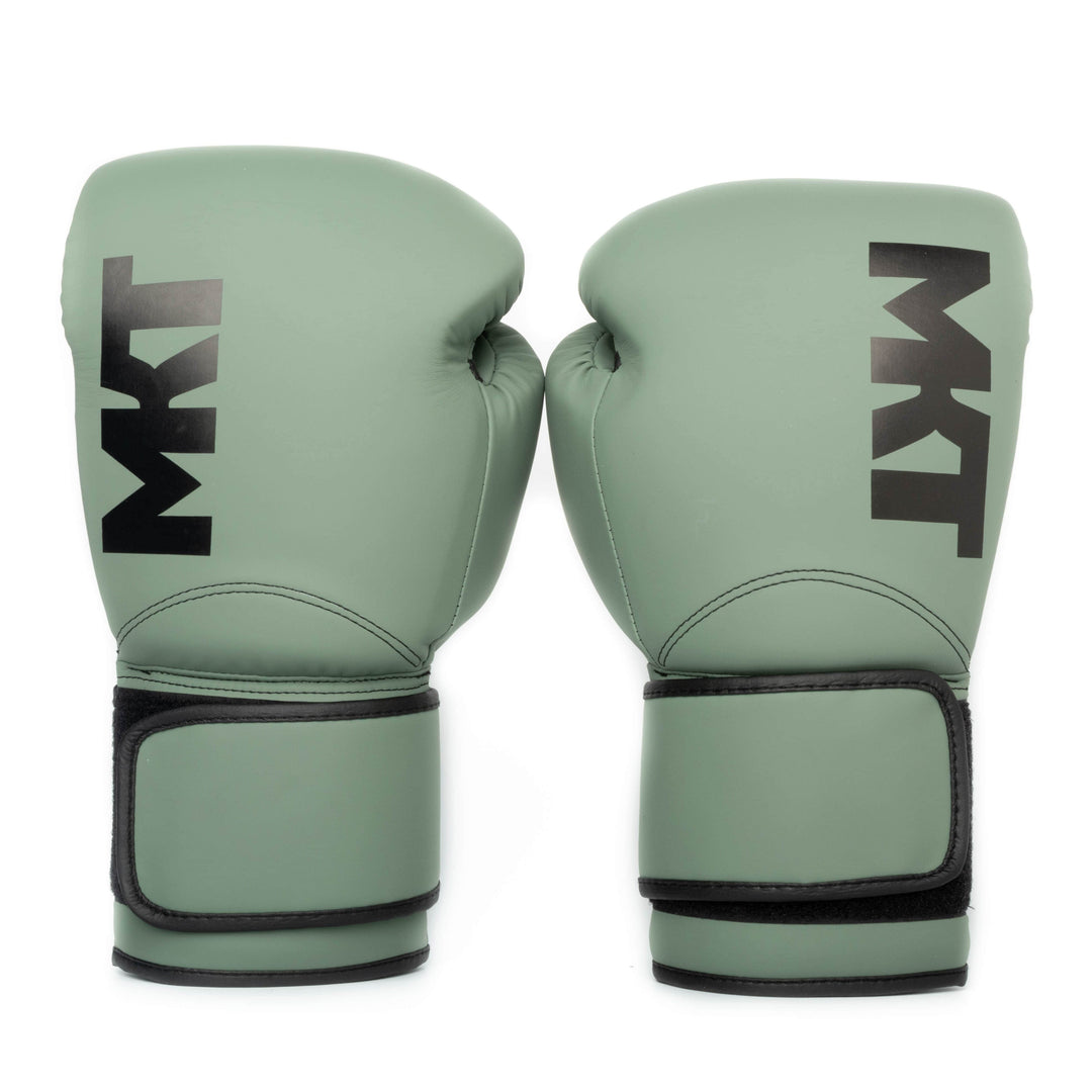 Guantes de Boxeo Makoto M2 Mate Verde - 100% Poliuretano