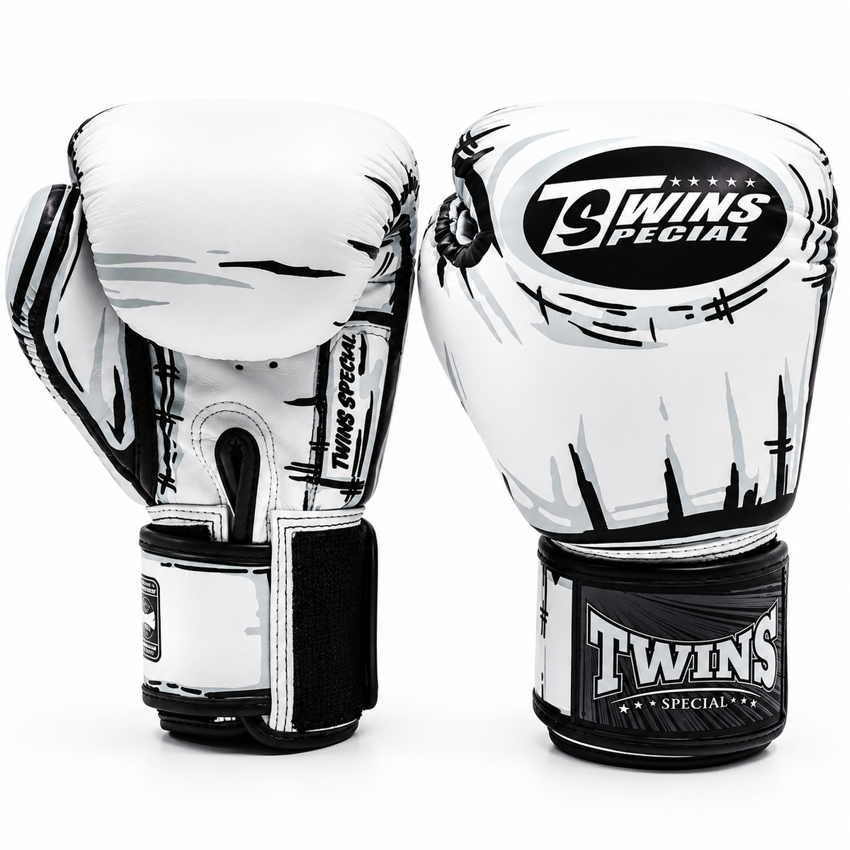 Guantes de Boxeo Twins Special Comic FBGVL4-66 - 100% Cuero